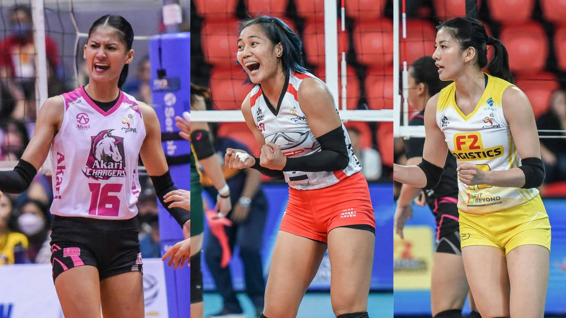 Mylene Paat, Kim Kiana Dy, Dindin Santiago-Manabat lead early top scorers list in PVL All-Filipino Conference